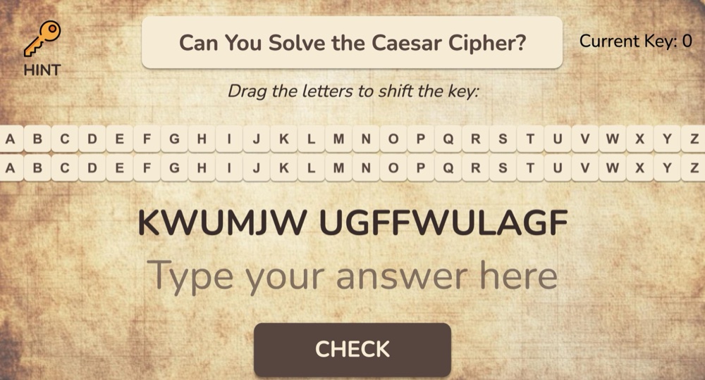 Caesar Cipher Challenge
